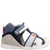 BIOMECANICS BOYS STRAP SANDAL - NAVY WHITE