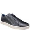 OLIVER FUREY MENS LACE TRAINER - BLACK LEATHER