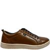 OLIVER FUREY MENS LACE TRAINER - TAN LEATHER