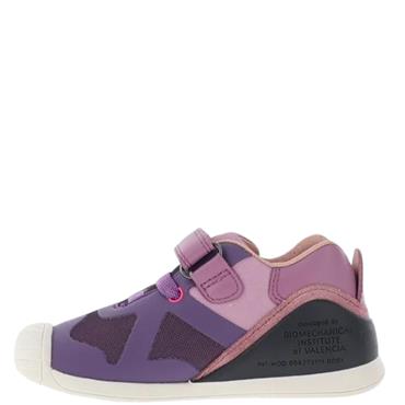 BIOMECANICS GIRLS STRAP ANKLE BOOT - PURPLE