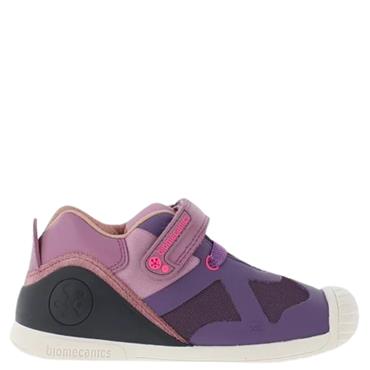 BIOMECANICS GIRLS STRAP ANKLE BOOT - PURPLE