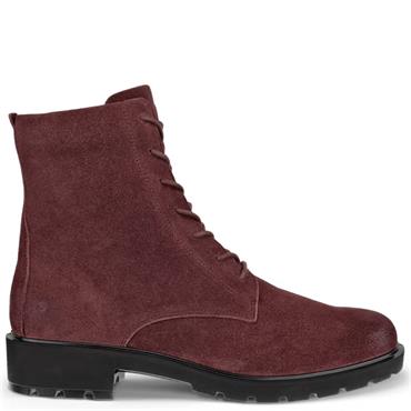 ECCO WOMENS ANKLE BOOT - MARRON