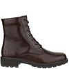ECCO WOMENS ZIP LACE ANKLE BOOT - POTTING SOIL