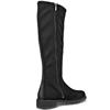 ECCO WOMENS ZIP HIGH LEG BOOT - BLACK SUEDE