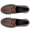 ECCO WOMENS METROPOLE VIENNA LOAFER - BROWN
