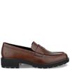 ECCO WOMENS METROPOLE VIENNA LOAFER - BROWN