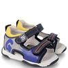 GARVALIN BOYS VELCRO STRAP SANDAL - NAVY