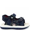 GARVALIN KIDS VELCRO STRAP SANDAL - NAVY