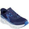 SKECHERS MENS SLIPIN'S GLIDESTEP TRAINER - NAVY BLUE