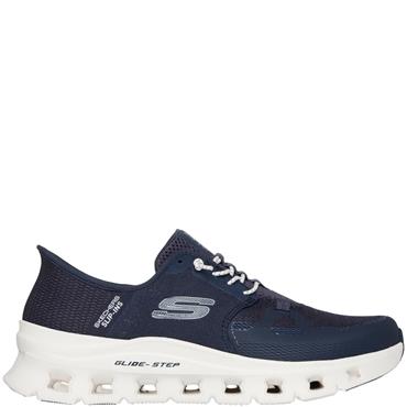 SKECHERS MENS GLIDE SLIP IN'S TRAINER - NAVY