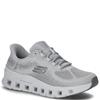 SKECHERS MENS SLIPINS GLIDESTEP TRAINER - GREY