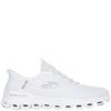 SKECHERS MENS SLIPIN'S GLIDESTEP TRAINER - WHITE