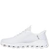 SKECHERS MENS SLIPIN'S GLIDESTEP TRAINER - WHITE