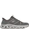 SKECHERS MENS GLIDE STEP ALTUS TRAINER - GREY BLACK