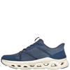 SKECHERS MENS GLIDE STEP ALTUS TRAINER - NAVY ORANGE