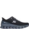 SKECHERS MENS GLIDE STEP ARCHFIT TRAINER - BLACK CHARCOAL