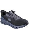 SKECHERS MENS GLIDE STEP ARCHFIT TRAINER - BLACK CHARCOAL