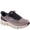 SKECHERS MENS TRAINER - TAUPE BLACK