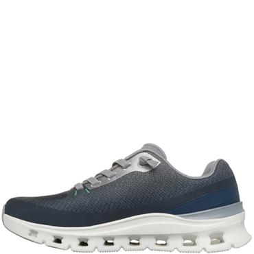SKECHERS MENS TRAINER - NAVY GREY