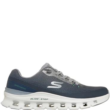 SKECHERS MENS TRAINER - NAVY GREY
