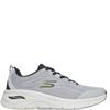SKECHERS MENS ARCH FIT TRAINER - GREY NAVY