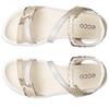 ECCO WOMENS SOFT STRAP SANDAL - CASHMERE