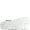 ECCO WOMENS SOFT STRAP SANDAL - LIMESTONE