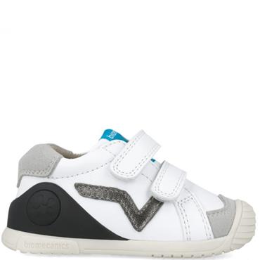 BIOMECANICS KIDS STRAP TRAINER - WHITE