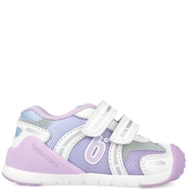 BIOMECANICS KIDS STRAP TRAINER - WHITE LILAC