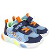 GARVALIN KIDS BLUEY STRAP TRAINER - NAVY BLUE