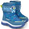 GARVALIN KIDS BLUEY STRAP ANKLE BOOT - BLUE