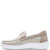 G COMFORT WOMENS SLIP ON SHOE - BEIGE
