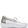 G COMFORT WOMENS SLIP ON SHOE - WHITE