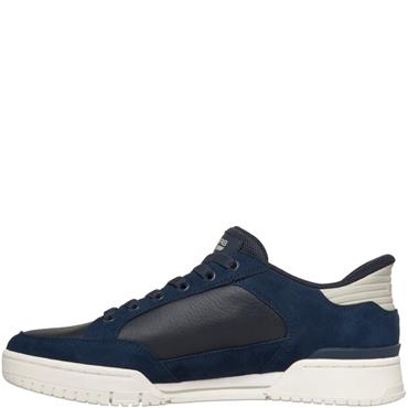 SKECHERS MENS TRAINER - NAVY WHITE