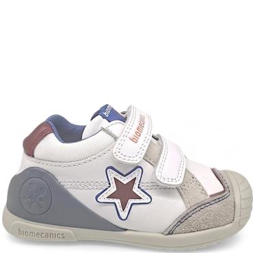 BIOMECANICS BOYS TWIN STRAP TRAINER - BLANCO