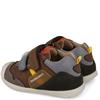 BIOMECANICS BOYS TWIN STRAP TRAINER - CHOCOLATE