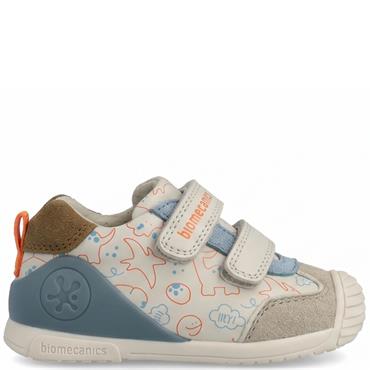 BIOMECANICS KIDS TRAINERS - OFF WHITE