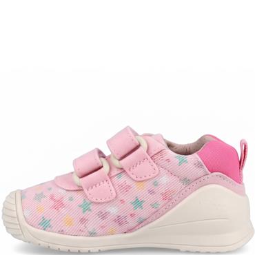 BIOMECANICS GIRLS CANVAS STRAP TRAINER - ROSA