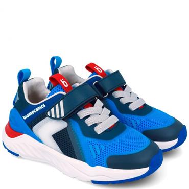 BIOMECANICS KIDS STRAP TRAINER - AZUL