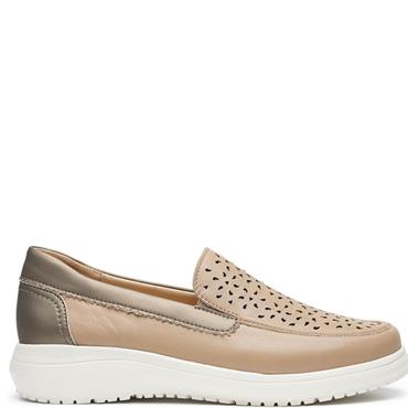 G COMFORT WOMENS COMFORT SHOE - CHAMPAGNE