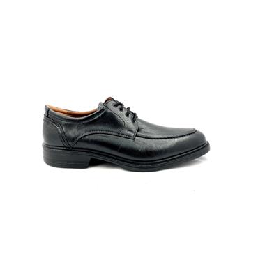 LUISETTI MENS COMFORT LACE SHOE - BLACK