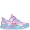 SKECHERS GIRLS TRAINERS - LAVENDER MULTI