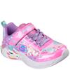 SKECHERS GIRLS TRAINERS - PINK MULTI