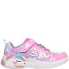 SKECHERS GIRLS TRAINERS - PINK MULTI