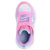 SKECHERS GIRLS UNICORN LIGHTS TRAINER - PINK MULTI