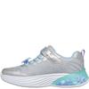 SKECHERS GIRLS TRAINERS - SILVER MULTI