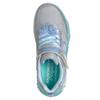 SKECHERS GIRLS TRAINERS - SILVER MULTI