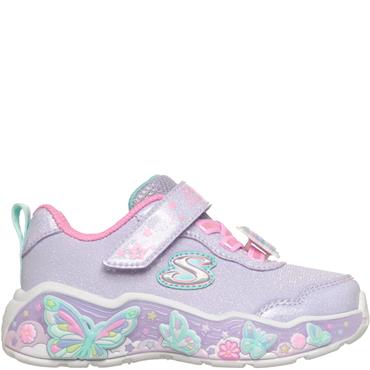 SKECHERS GIRLS TRAINERS - LAVENDER