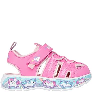 SKECHERS GIRLS TRAINERS - LIGHT PINK