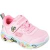 SKECHERS GIRLS TRAINERS - PINK MULTI